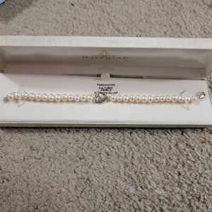 Pearl Bracelet with Heart